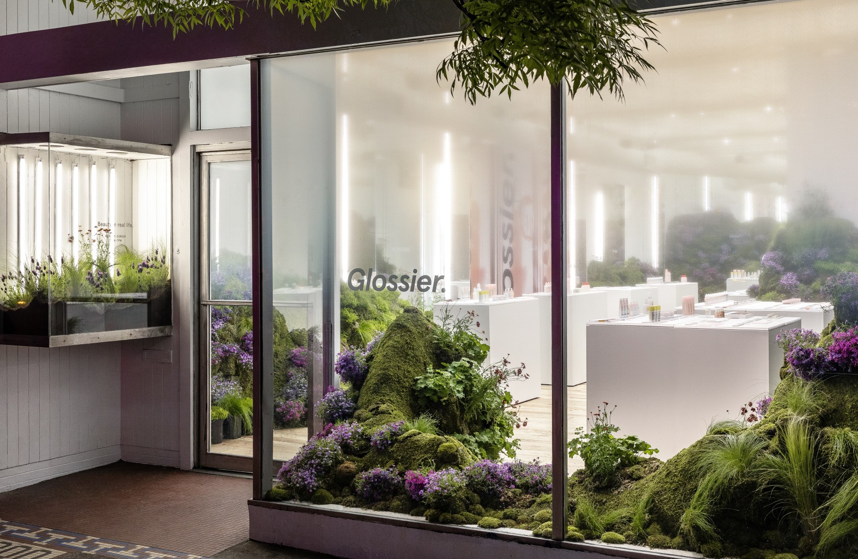 With Live Plants, Flowers, and Rolling Hills, Glossier Seattle’s ‘Experience’ Starts this Week on Capitol Hill