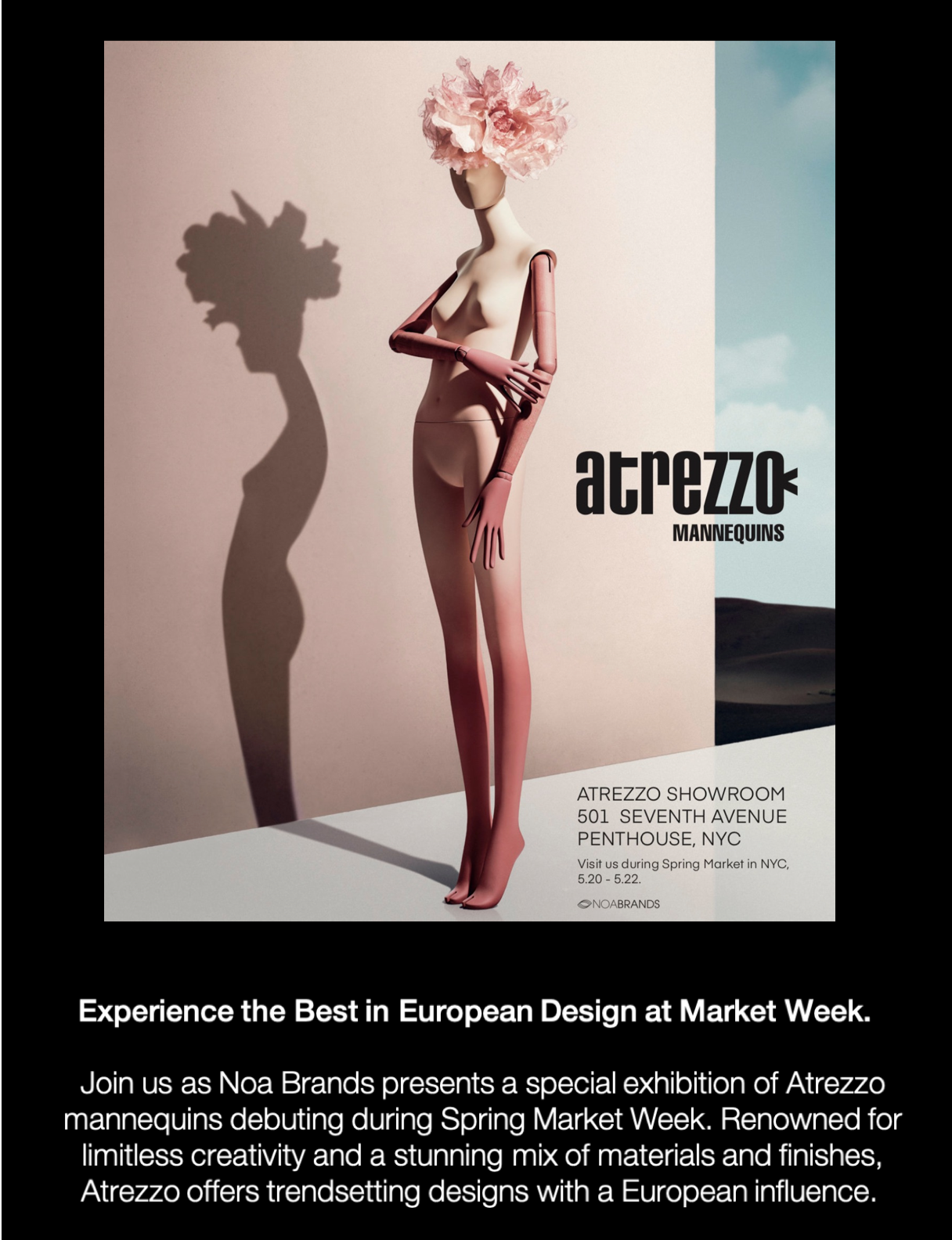 Market Trends & Rooftop Cocktails, hosted by Atrezzo Mannequins! Tuesday, May 21, 2019 at 4:30pm