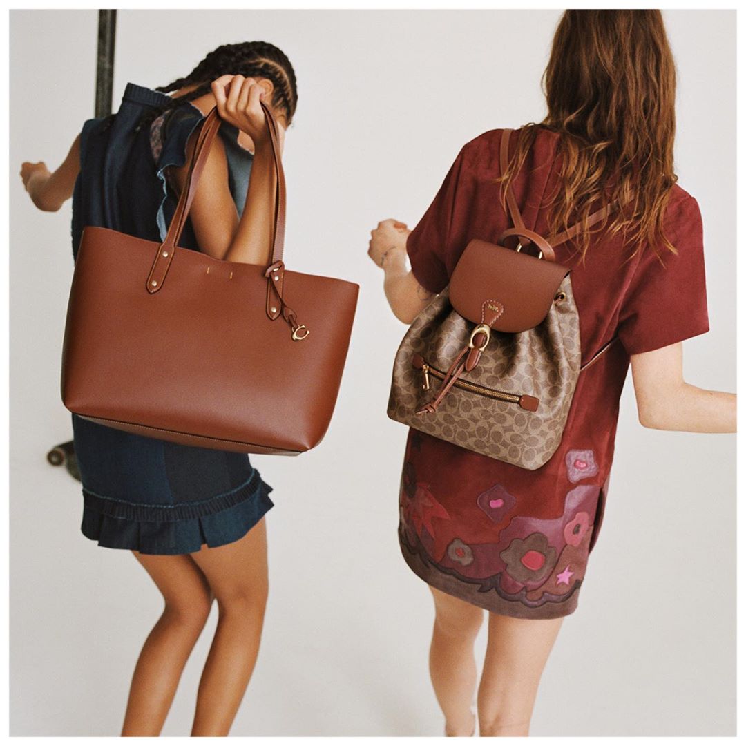 Summer Friday mood. Our Central Tote and Evie Backpack are ready to go. #CoachNY