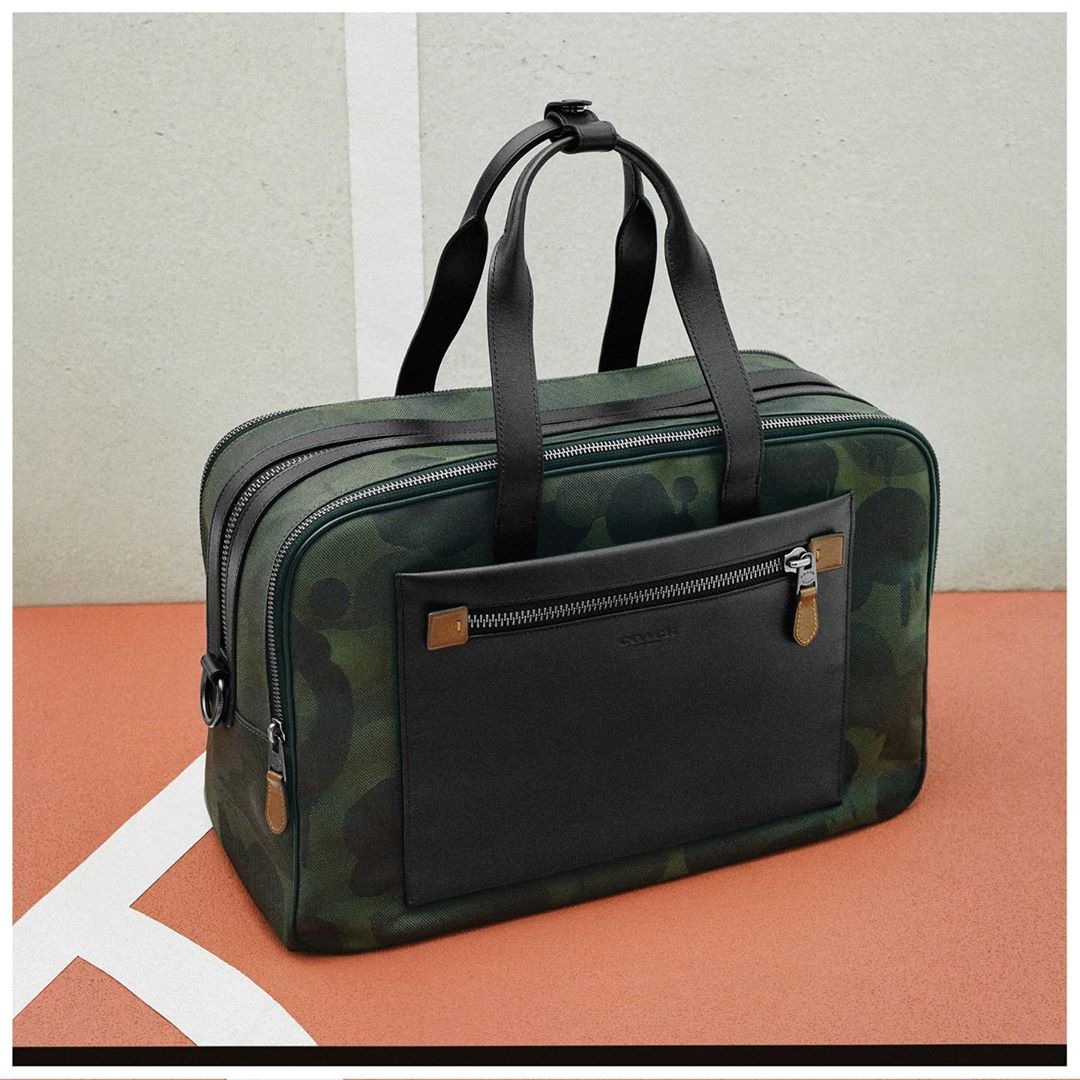 Get Dad a bag that's road-trip ready (like our Academy Travel Duffle.) It'll make up for all those backseat singalongs. #FathersDay #CoachNY