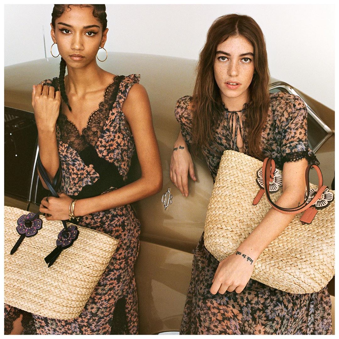 Hey, hey, hay. We've got straw totes to take you from the city to the beach and back again. #CoachNY