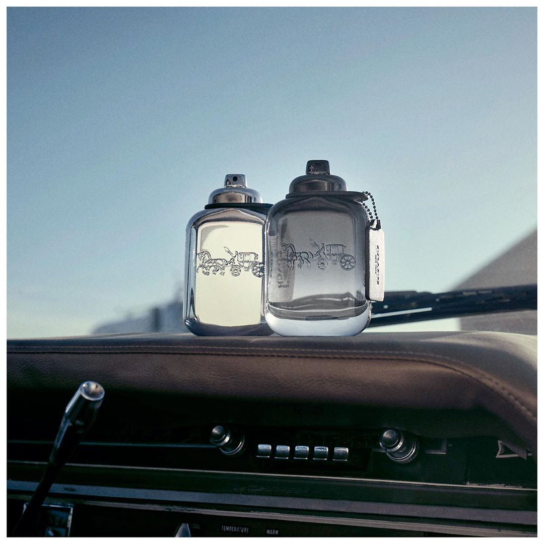 Inspired by all-American dreamers, our two men's fragrances #CoachPlatinum and #CoachforMen capture the energy of the open road. #CoachNY