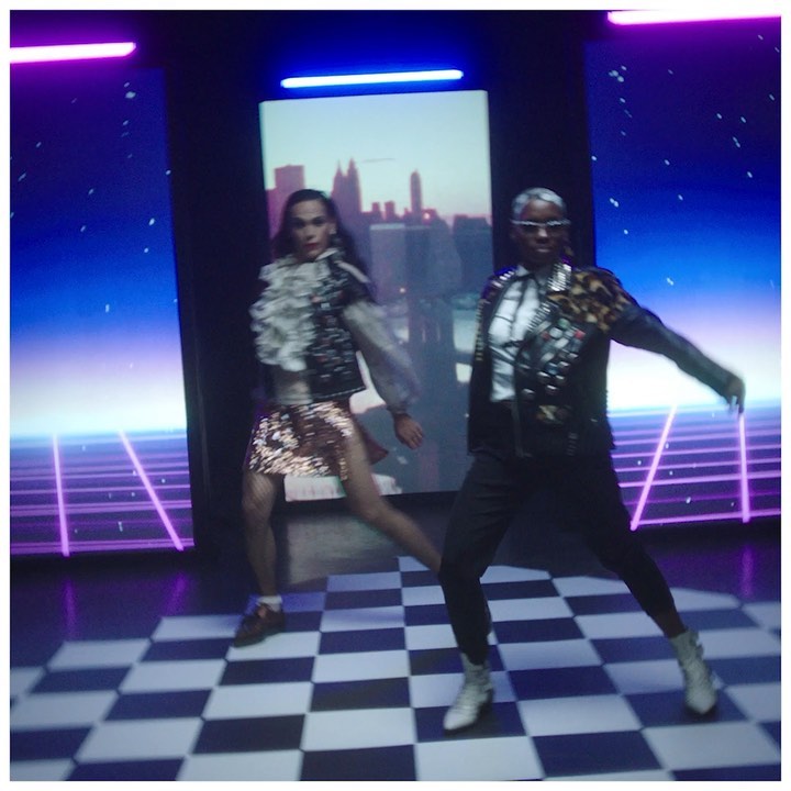 Studs and ruffles. Leopard and leather. A nod to the larger-than-life ‘80s from Coach’s ‘Fifty Years Proud’ film. #Pride . 🎵: Is It All Over My Face?, Loose Joints Dancers: @hishamtq @shernitasofly . . Coach was honored to work with an inspiring and diverse group of LGBTQ+ collaborators and voices, both in front of and behind the camera. As part of our #DreamItReal initiative, we’re proud to support young people in the LGBTQ+ community through our longstanding partnership with the Hetrick-Martin Institute (@HetrickMartin)—the oldest and largest youth serving LGBTQ+ charity in the country.