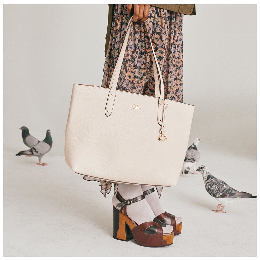 Ready, set. go. Make the Central Tote central to your summer look. #CoachNY