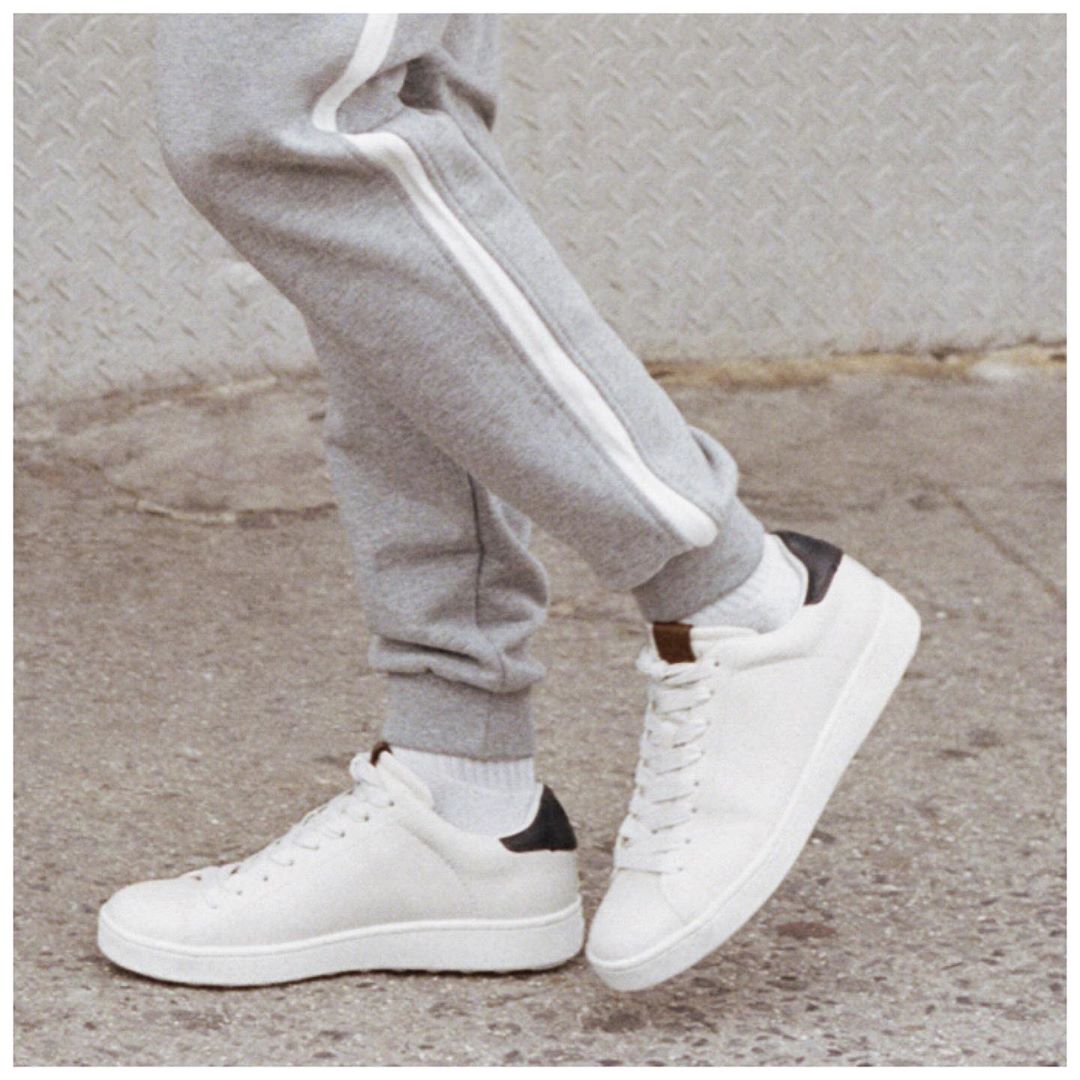 Keep 'em clean. Or don't. Our C101 sneaker looks good both ways. #MichaelBJordan #CoachNY