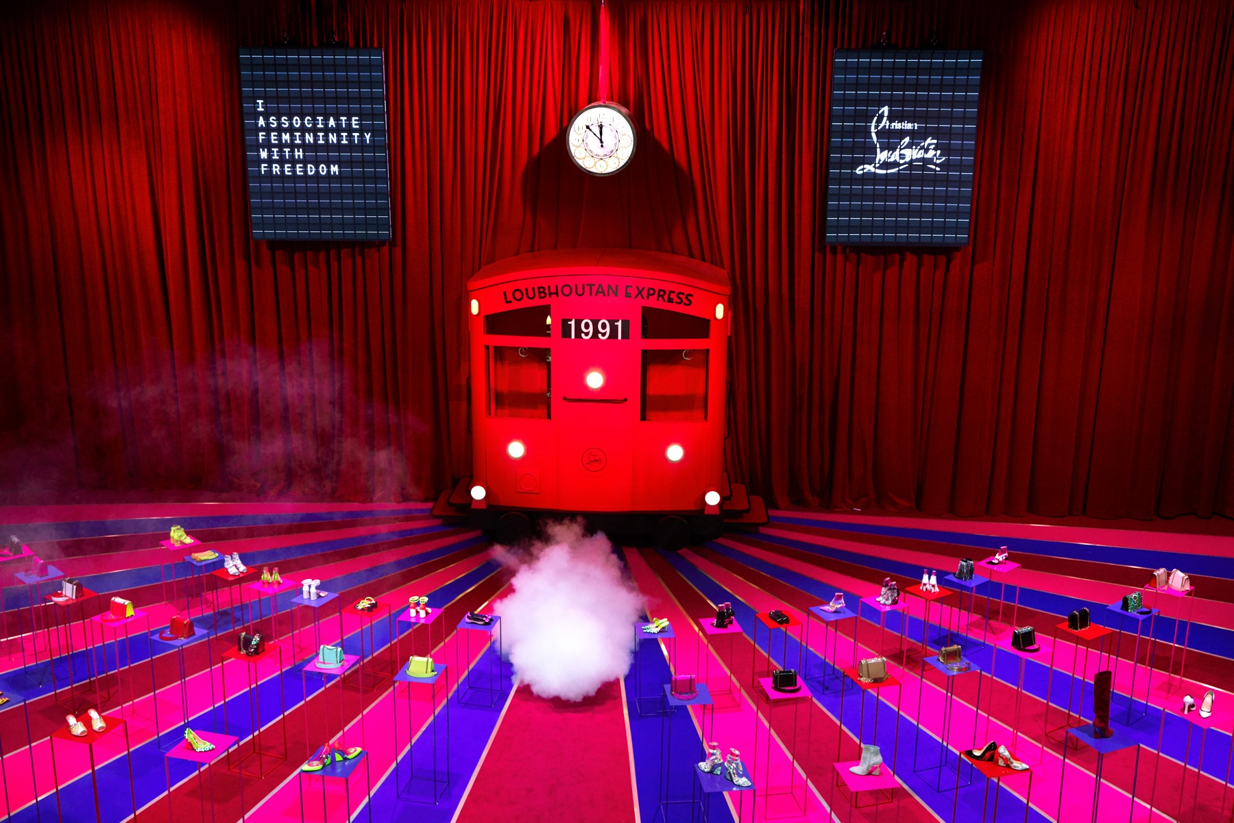 All Aboard Christian Louboutin’s ‘LouBouthan Express’