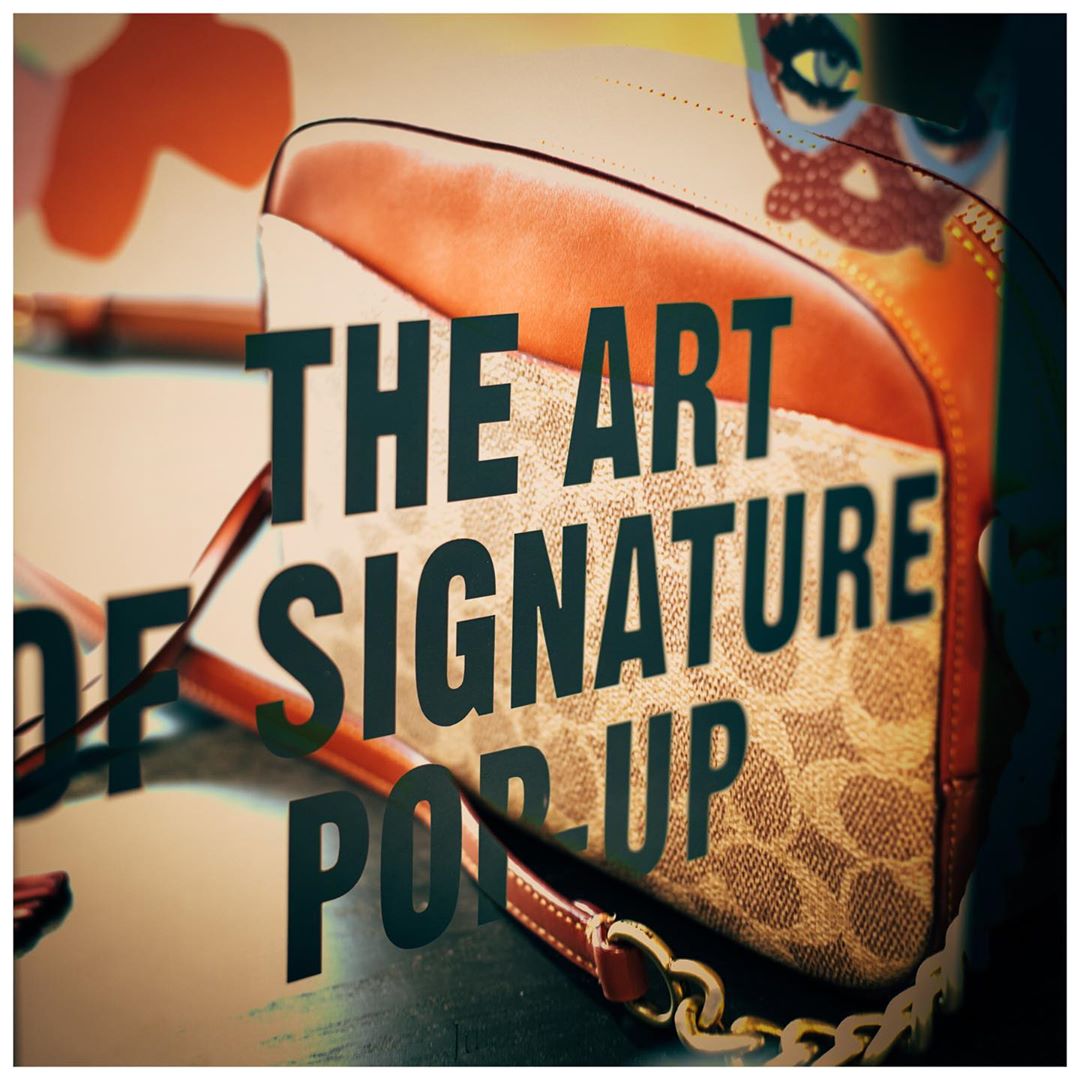 Let our Signature pattern be a blank canvas for your creativity and style. Now through July 17th, shop limited-edition printed bags featuring one-of-a-kind works by up-and-coming artists, exclusively on coach.com and at our Hudson Yards pop-up. #CoachCreate #CoachNY Find us at the Plaza at Hudson Yards NYC, through July 17. In partnership with @Visa_US.