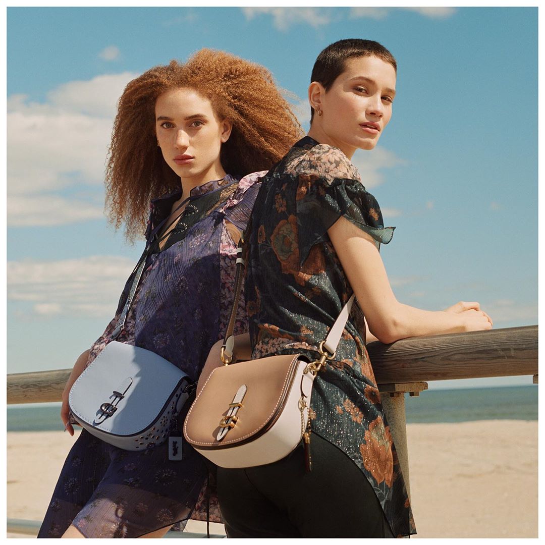 Too good not to twin. Tag a friend who loves our Saddle Bag and prairie dresses as much as you do. #CoachNY