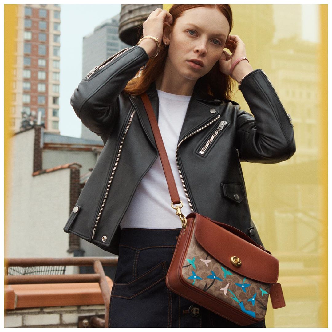 Inspiration is right outside your window — literally for Dutch graphic design duo @WereOutOfOffice. They layered our Signature Cassie Crossbody in playful flowers inspired by their garden for our limited-edition collaboration. Only a few pieces remain. Discover the series via link in bio. #CoachNY