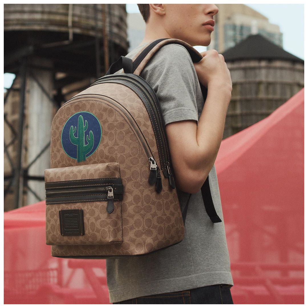 Road-trip ready. Artist @RobertHunter created a starry desert scene for our limited-edition Academy Backpack. Where will you take it? #CoachCreate #CoachNY