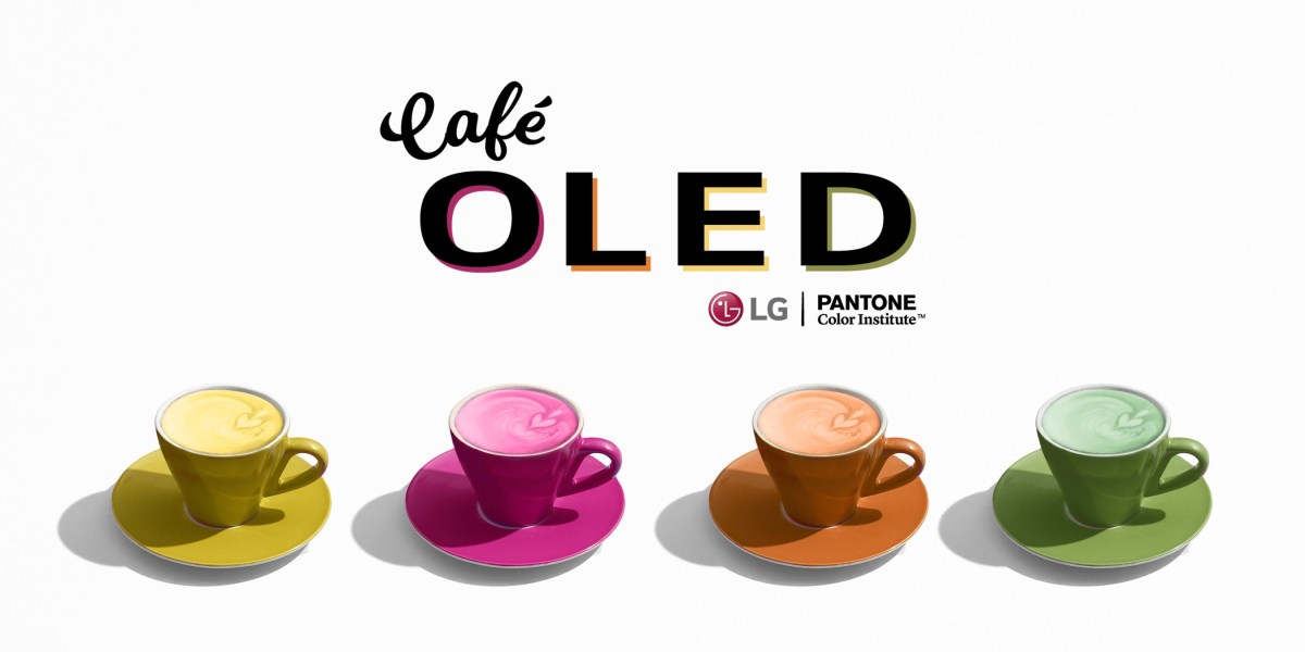 LG OLED TVs Bring Trending Summer Colors to Life in Multi-Sensory Experience with SoHo Pop-Up Cafe To Promote Colors And TVs
