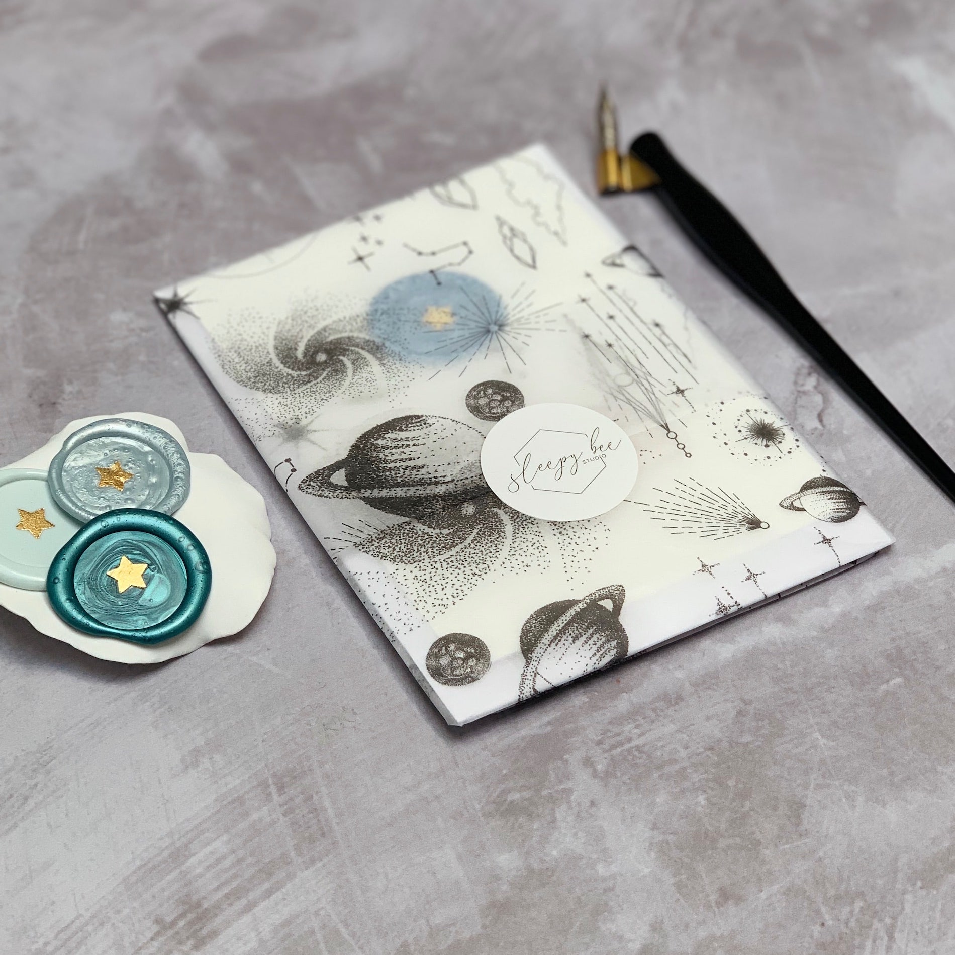 Sleepy Bee Studio: A Tale of Four Bespoke Tissue Paper Designs