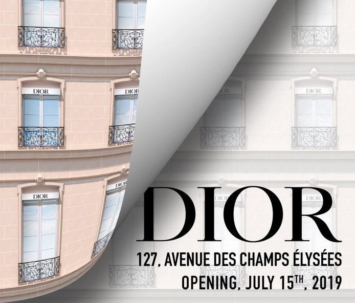 Dior to open new Paris store on Champs-Élysées on July 15