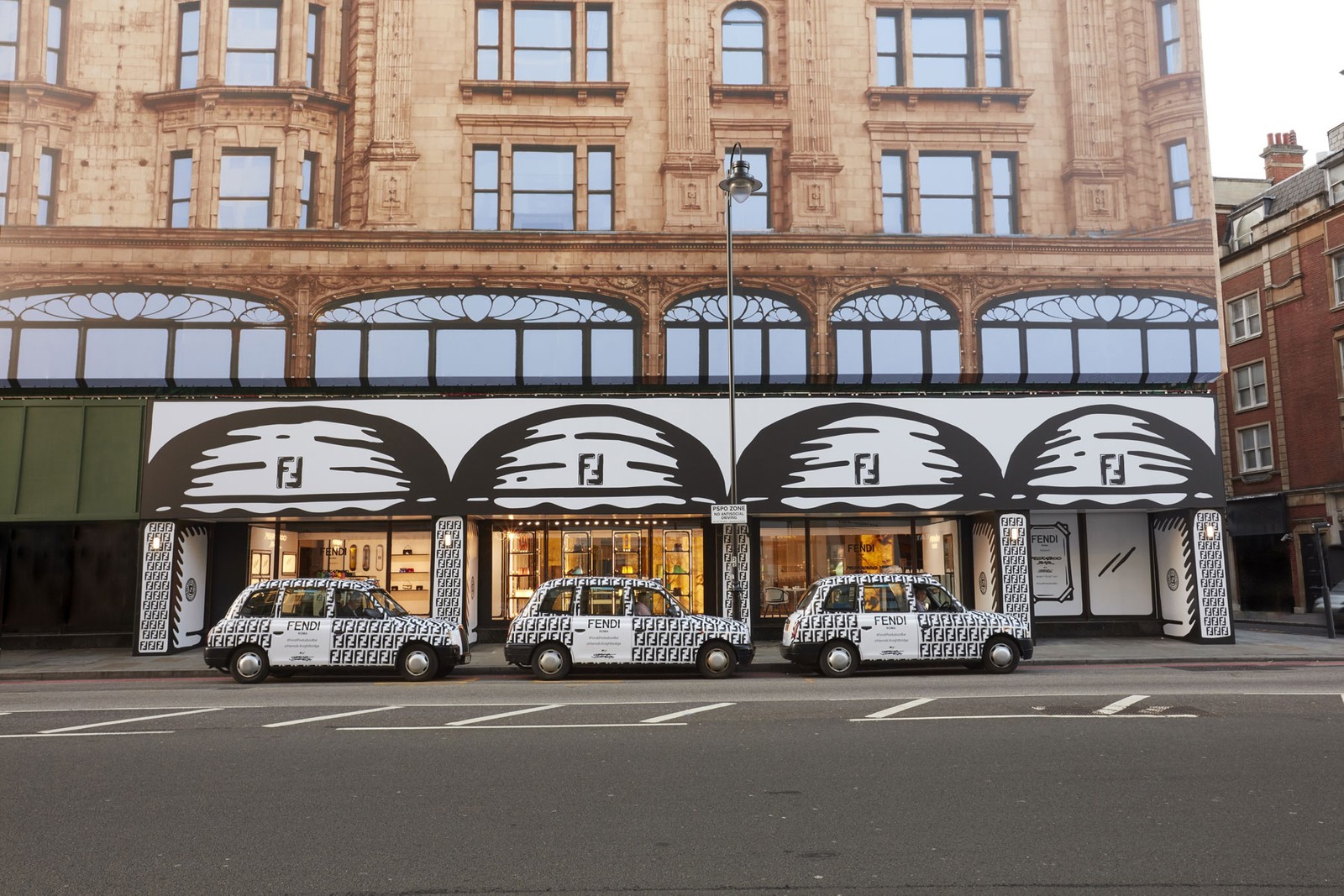 Fendi Opens Café and Customizable Peekaboo Bar in London