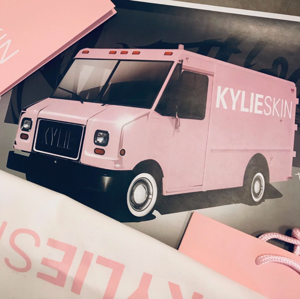 Kylie’s Skin Truck Launch Hits the Streets of Southern California
