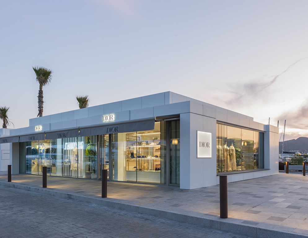 Dior Opens Its Next Temporary Pop-Up Boutique In Ibiza, Spain Just In Time For Summer Travelers