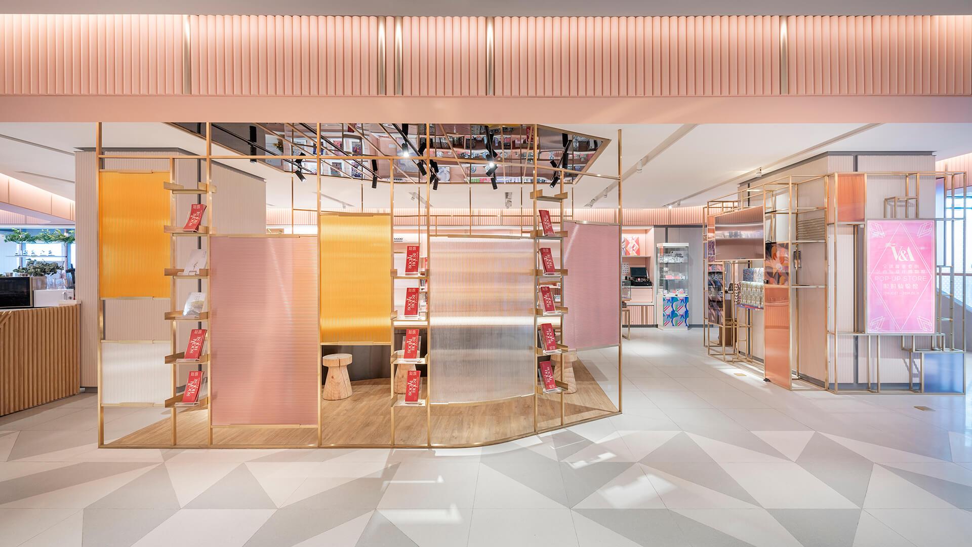 A Multifunctional Retail Space in Shanghai Changes with Each Season