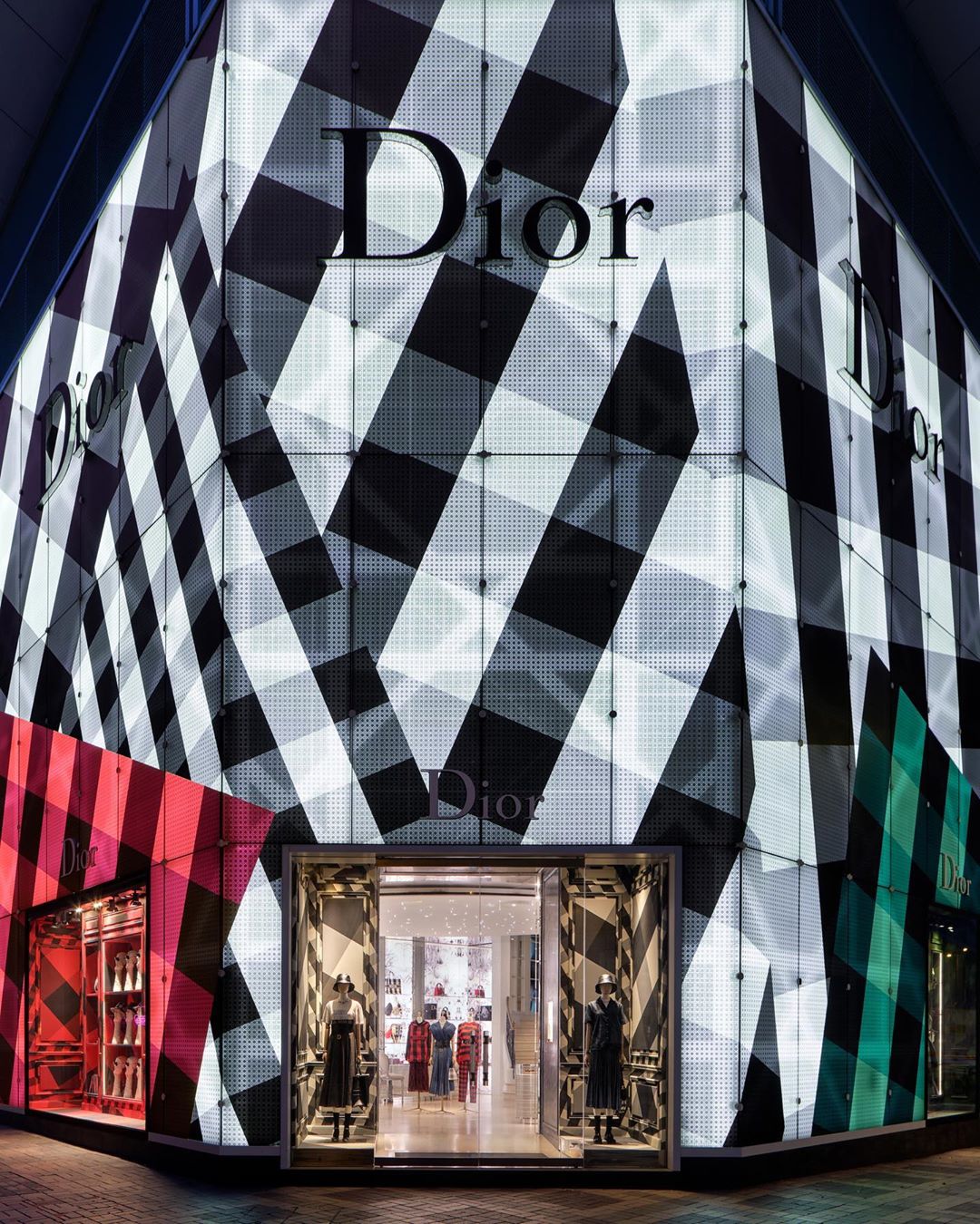 Dior’s Colorful Tartans Takeover