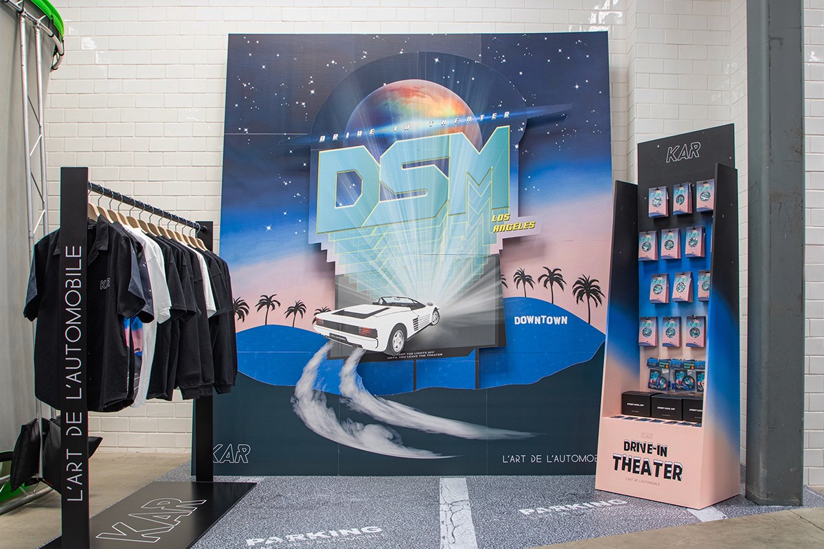 Here’s What Went Down At L’Art De l’Automobile’s “Drive-In Theater” Dover St Market LA Pop-Up