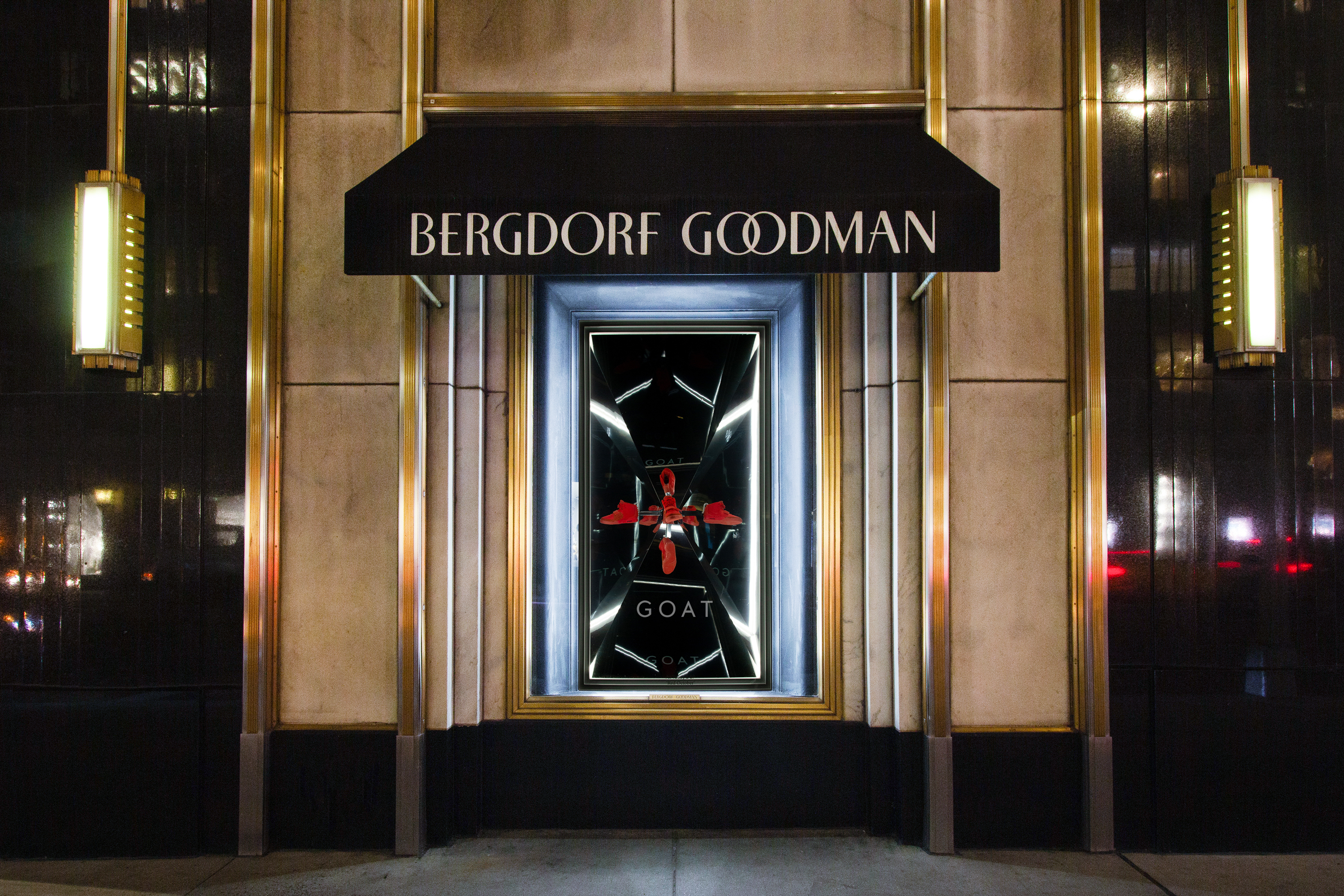 Bergdorf Goodman & GOAT Announce Rare Sneaker Installation for NYFW