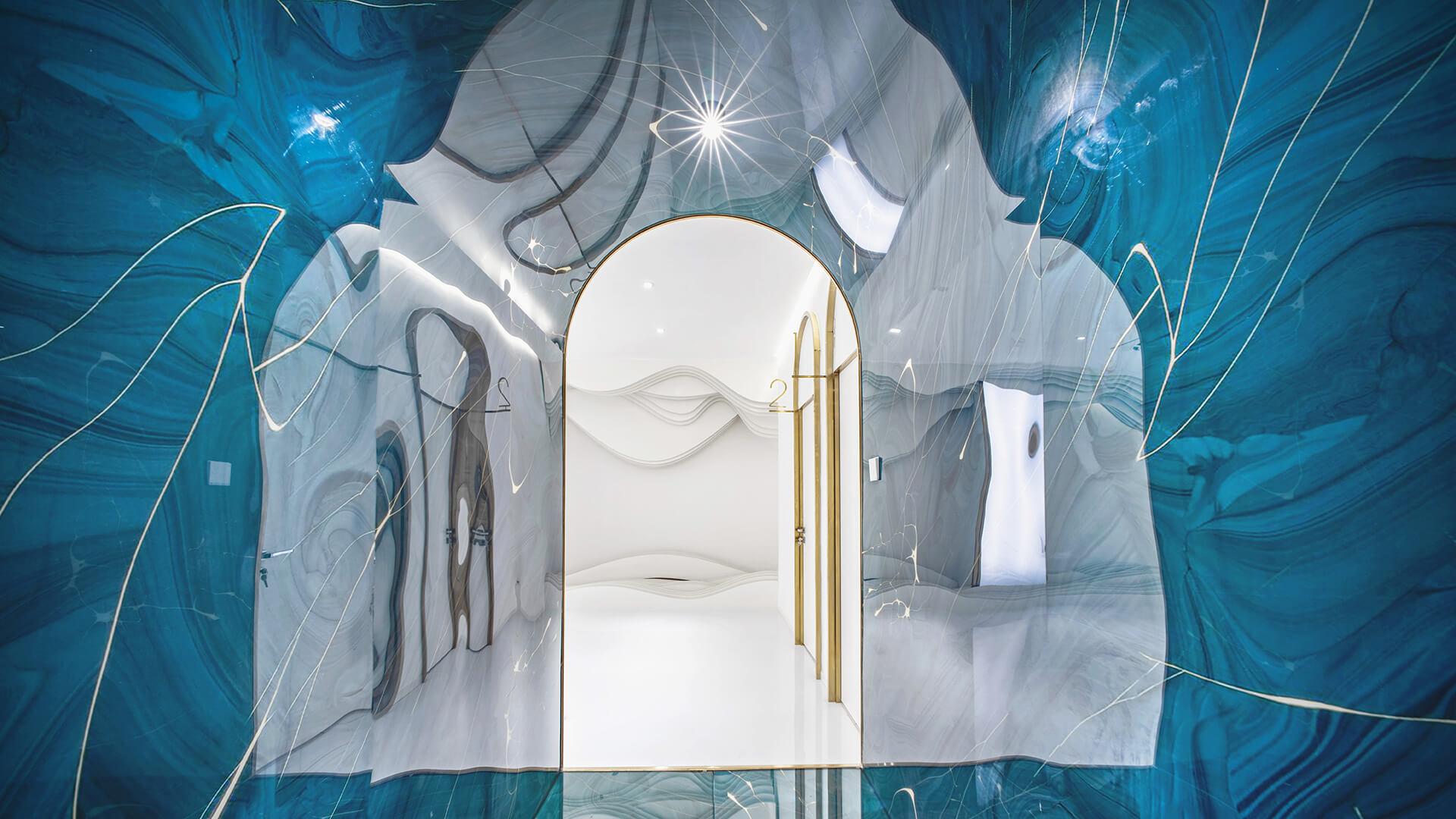 This Beauty Club’s Ethereal Interiors are Inspired by a Mountainous Chinese Province