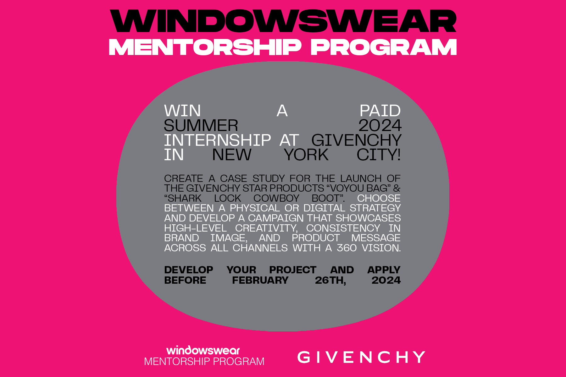 Givenchy Mentorship 2024 Finalists