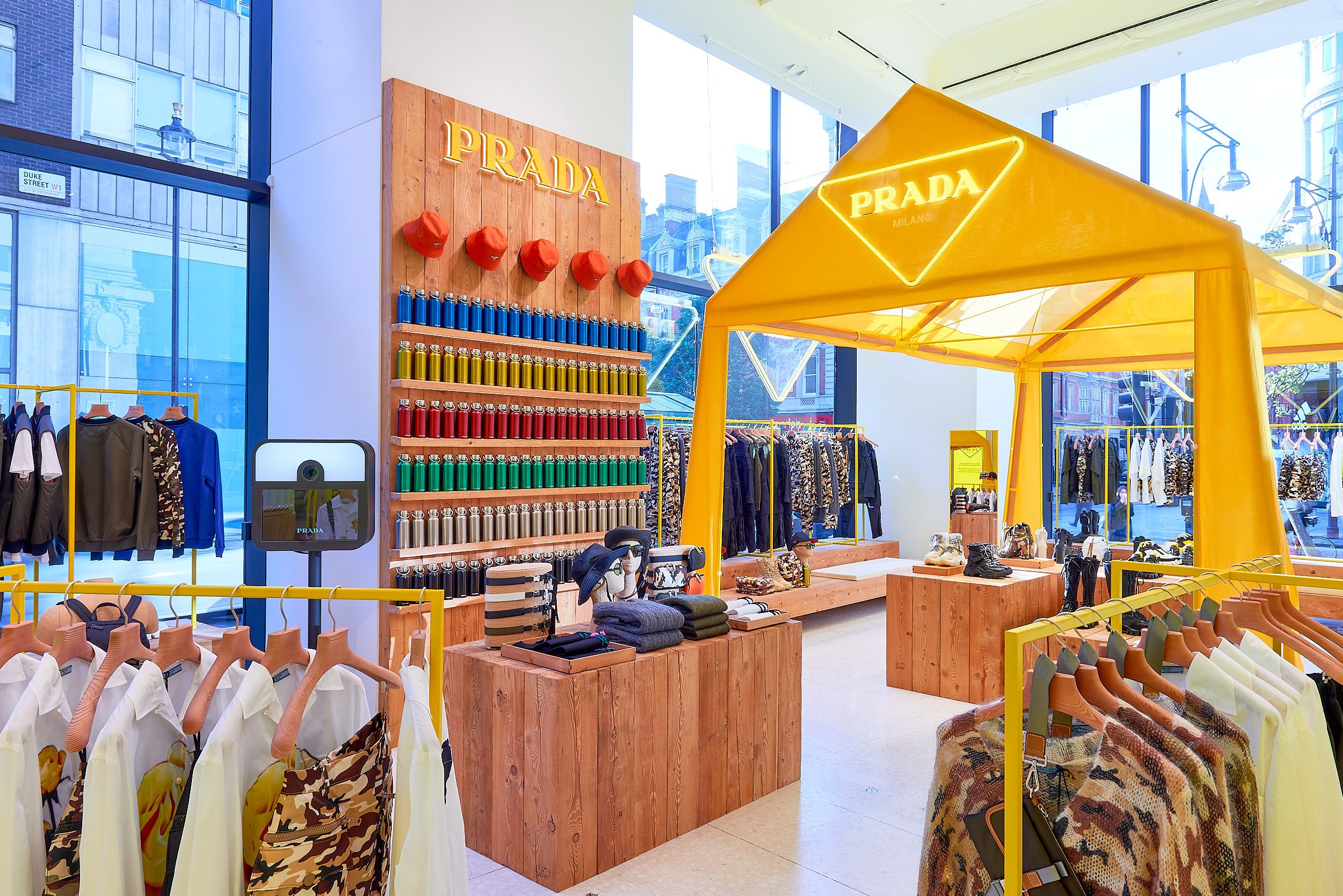 Prada Goes Camping With Selfridges