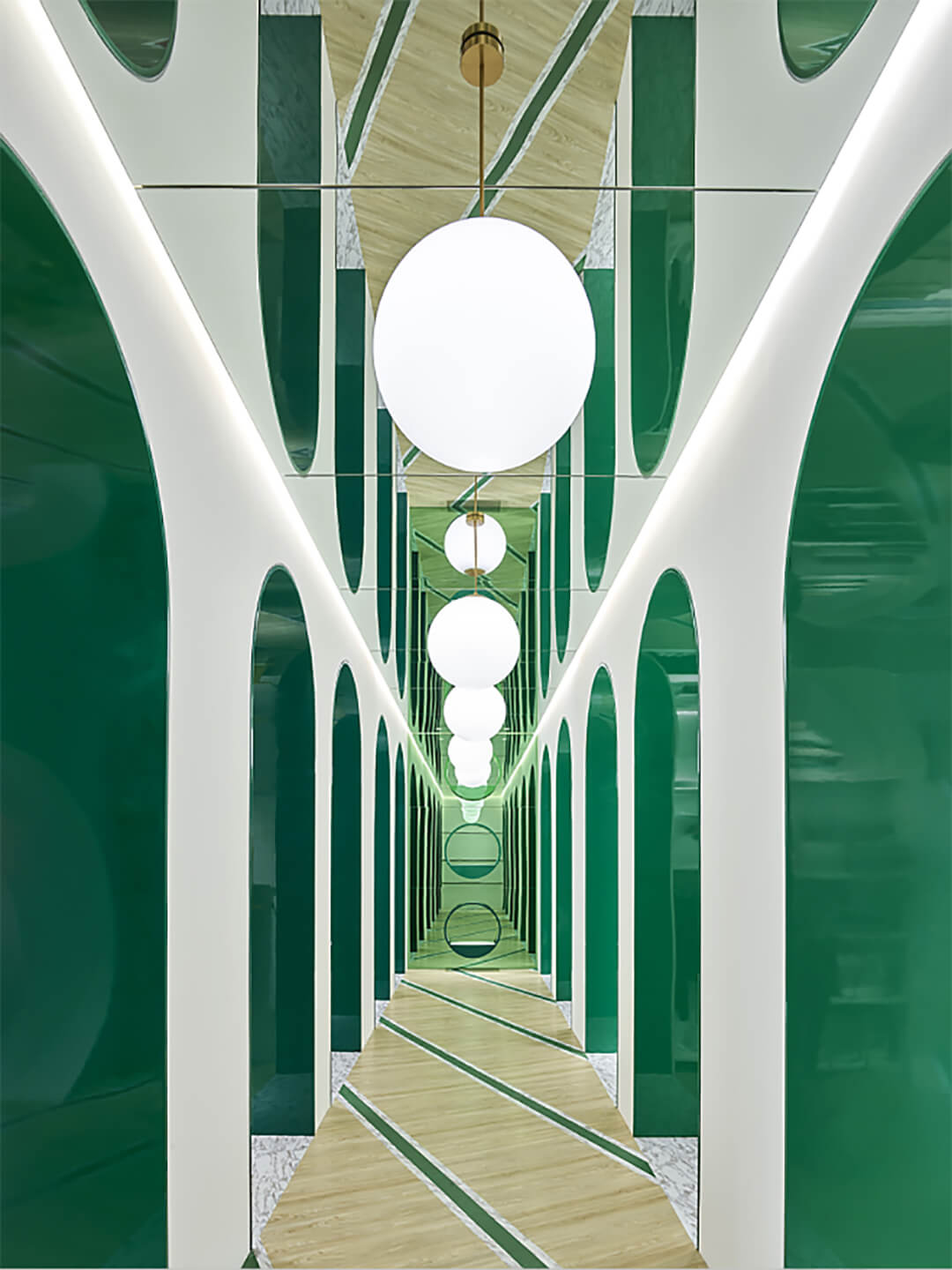 Shanghai’s Pierre Cardin Home Showroom Celebrates the Designer’s Space-Age Style
