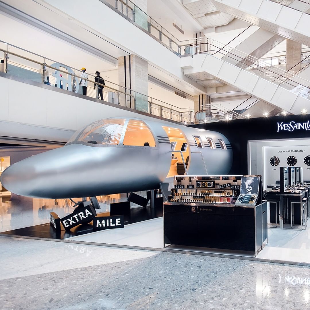 YSL Beauty Touched Down an Immersive Plane in XI’AN SAIGE