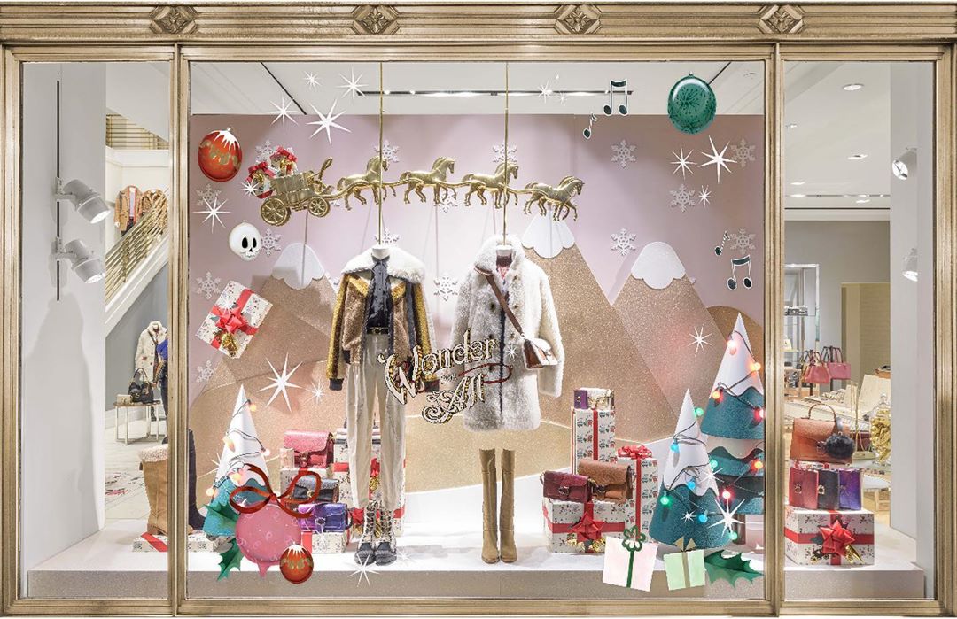 Coach Unveils Its 2019 ‘Wonder for All’ Holiday Campaign & Windows