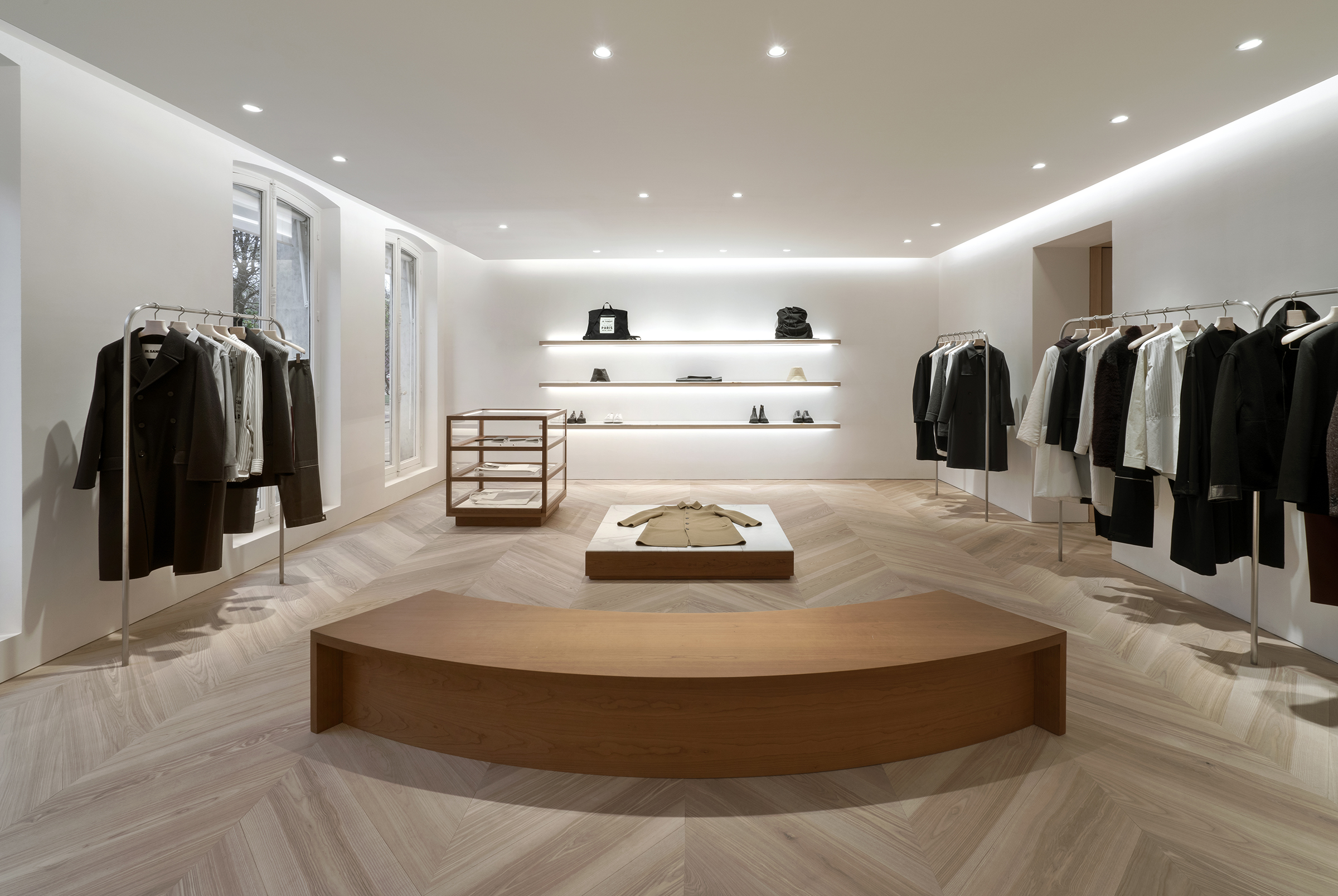 Jil Sander Re-Opens the Flagship in Paris