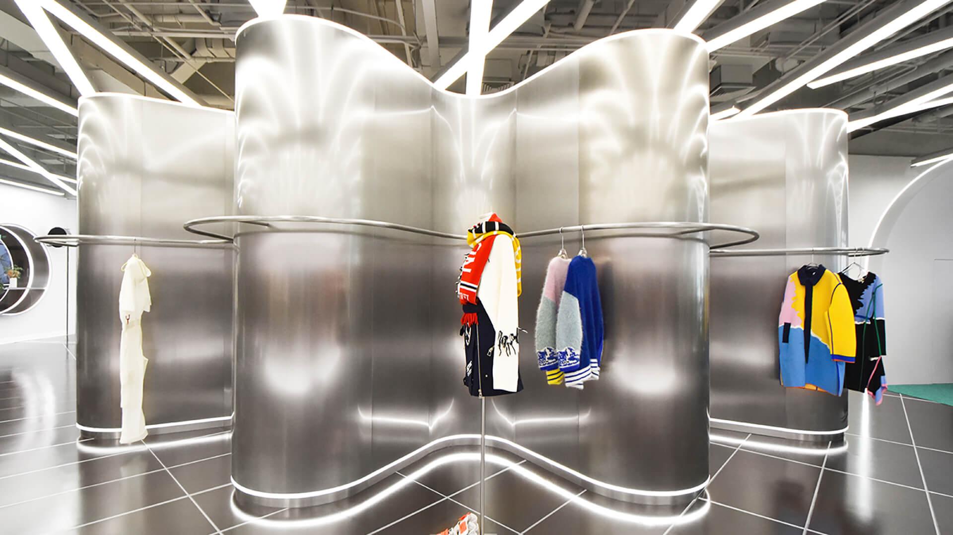 Meeting place or retail space? This multi-brand store prefers the first title