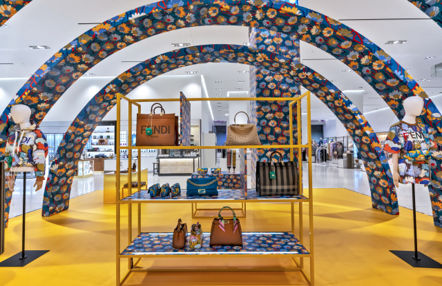Fendi Designs Installation and Four Custom Pieces for Nordstrom Flagship in New York
