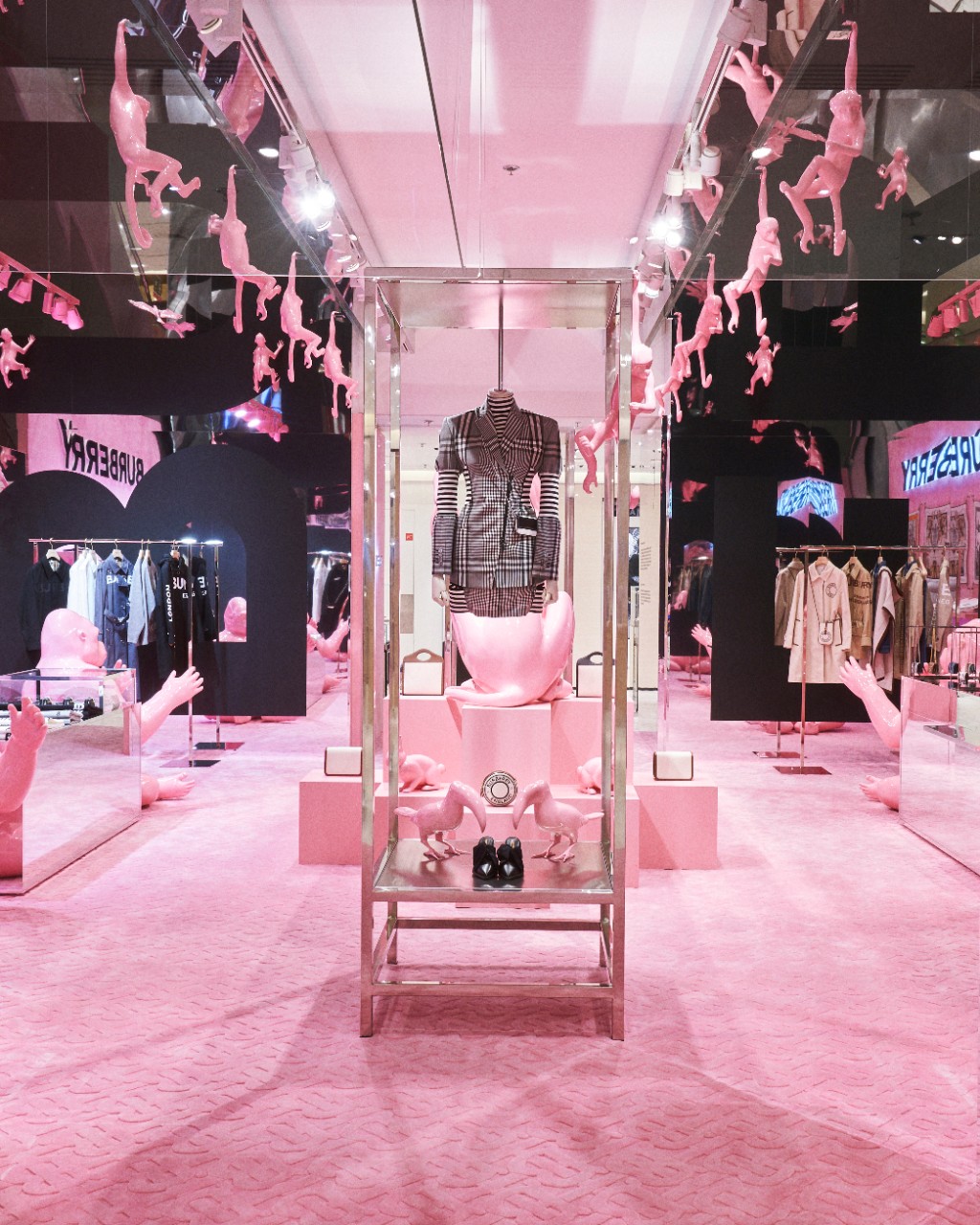 Burberry Takes Over Printemps in Paris