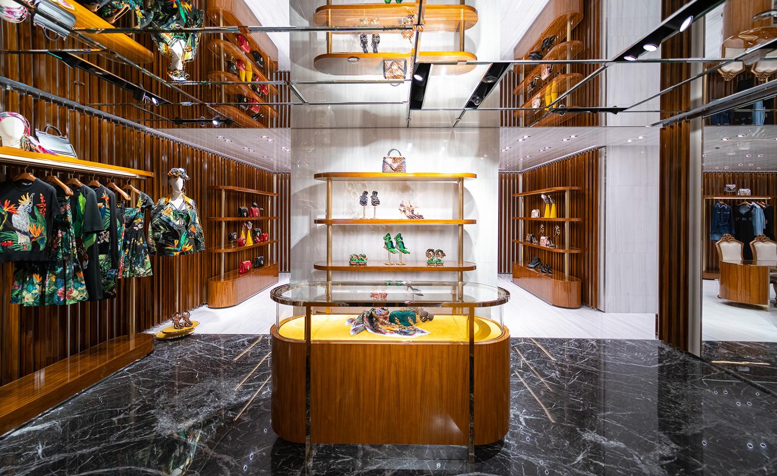 Dolce & Gabbana’s opulent Hong Kong boutique