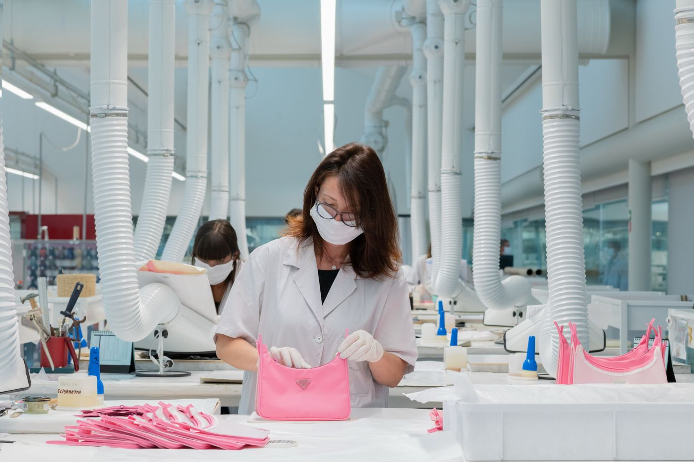 Prada Restarts Production With High-Tech Coronavirus Testing for Employees