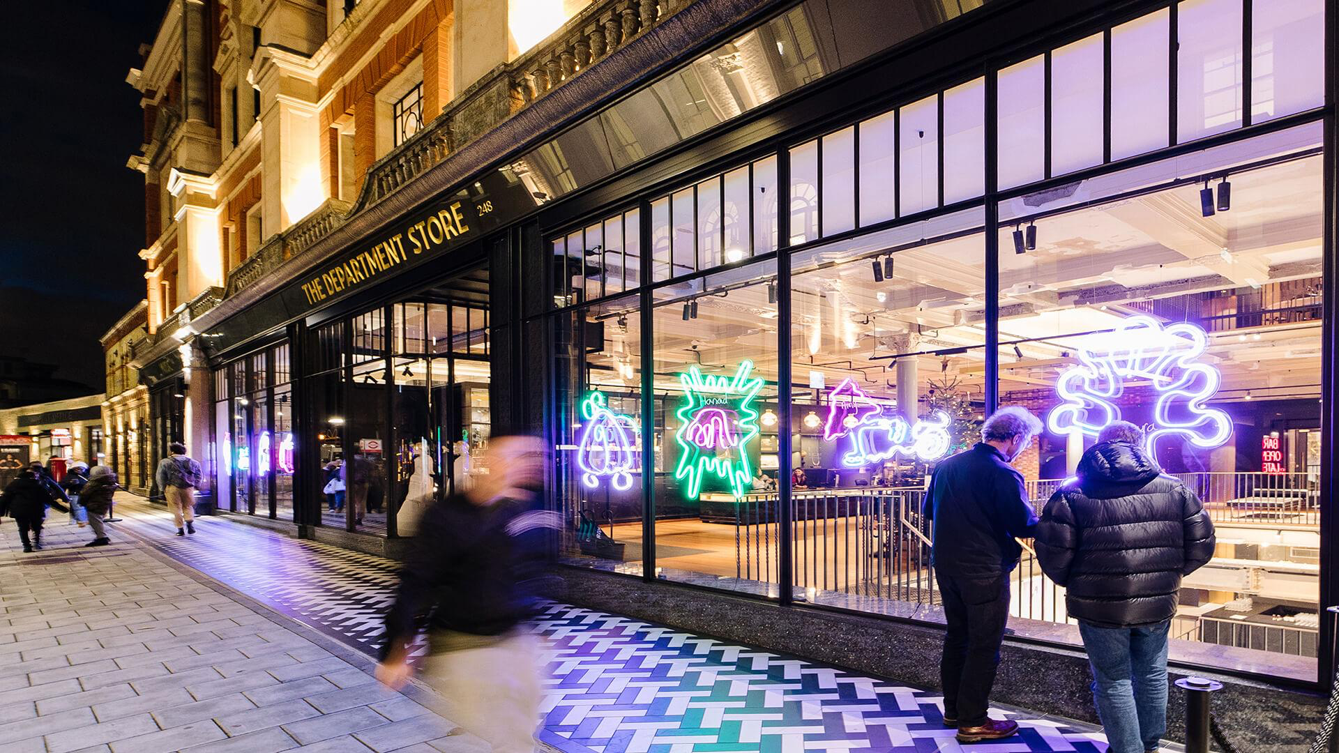 London architects take retail windows to the ‘next level’ – by activating the community