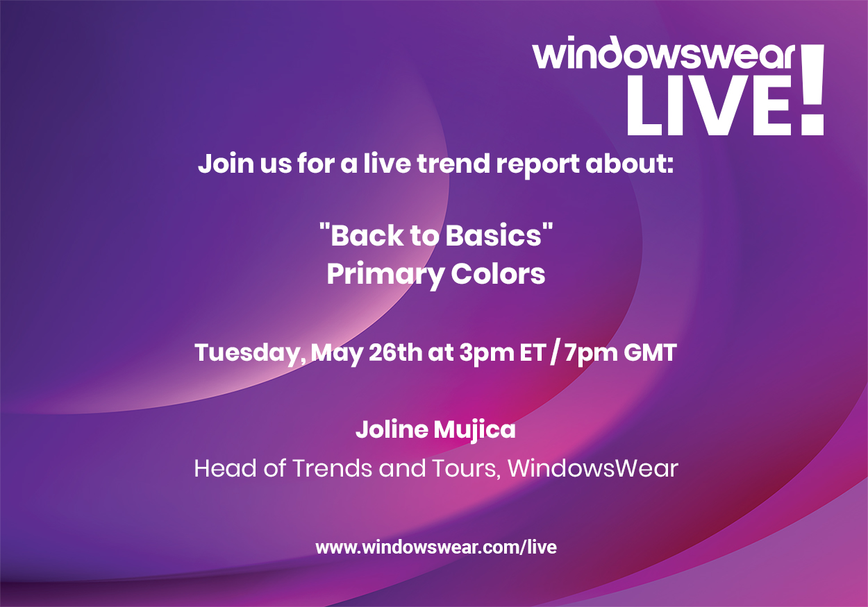 WindowsWear LIVE! Back to Basics! (Tuesday, May 26th at 3pm ET)!