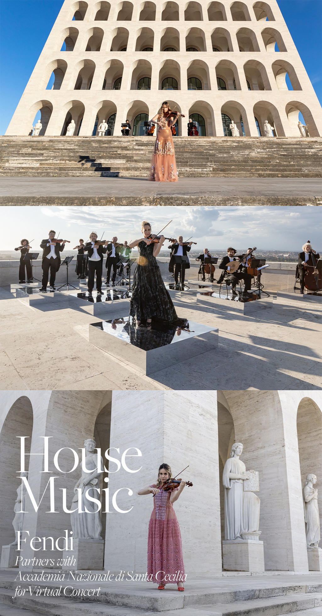 FENDI PARTNERS WITH ACCADEMIA NAZIONALE DI SANTA CECILIA FOR VIRTUAL CONCERT