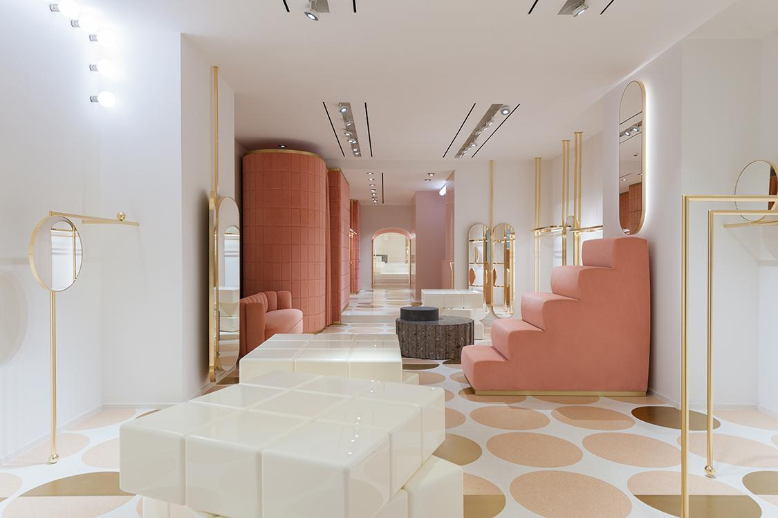 Red Valentino’s Latest Pink Interior Design in Rome
