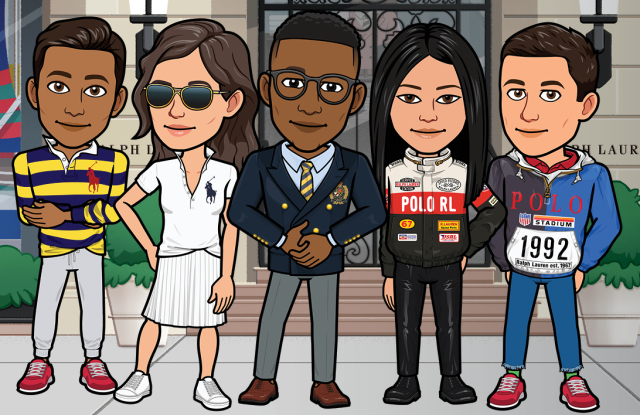 Snap Partners With Ralph Lauren to Create Bitmoji Wardrobe