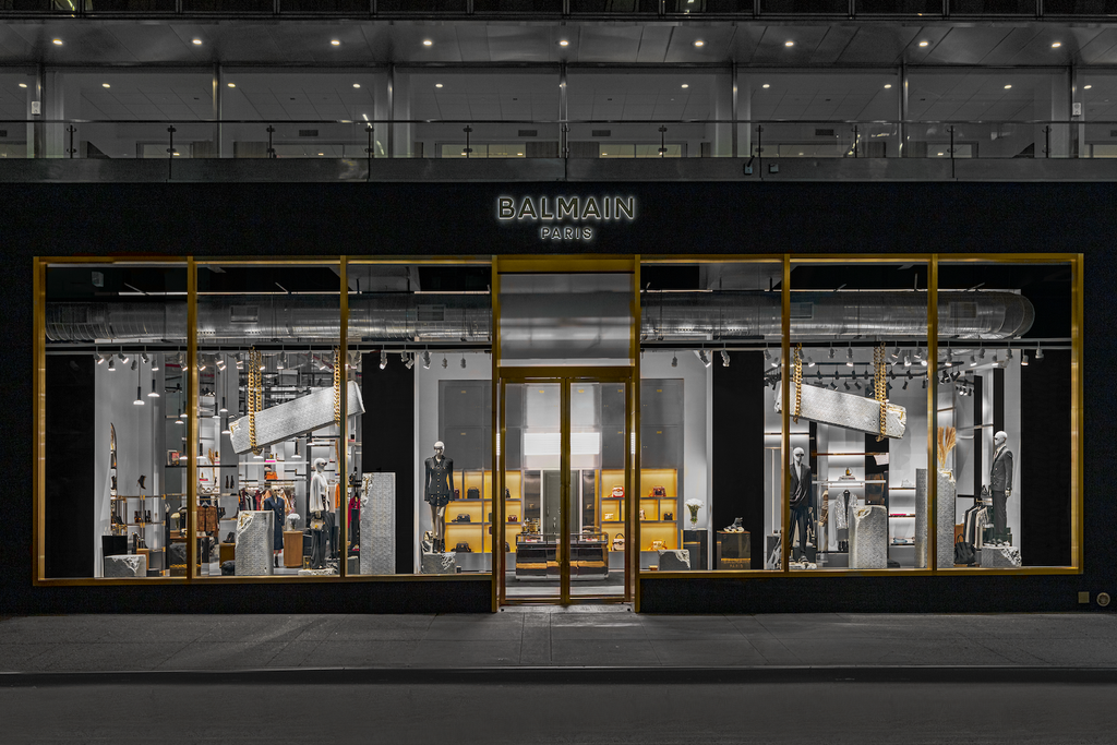 Balmain Opens a New York Store That Pays Homage to the Past—And Goes Headlong Into the Future