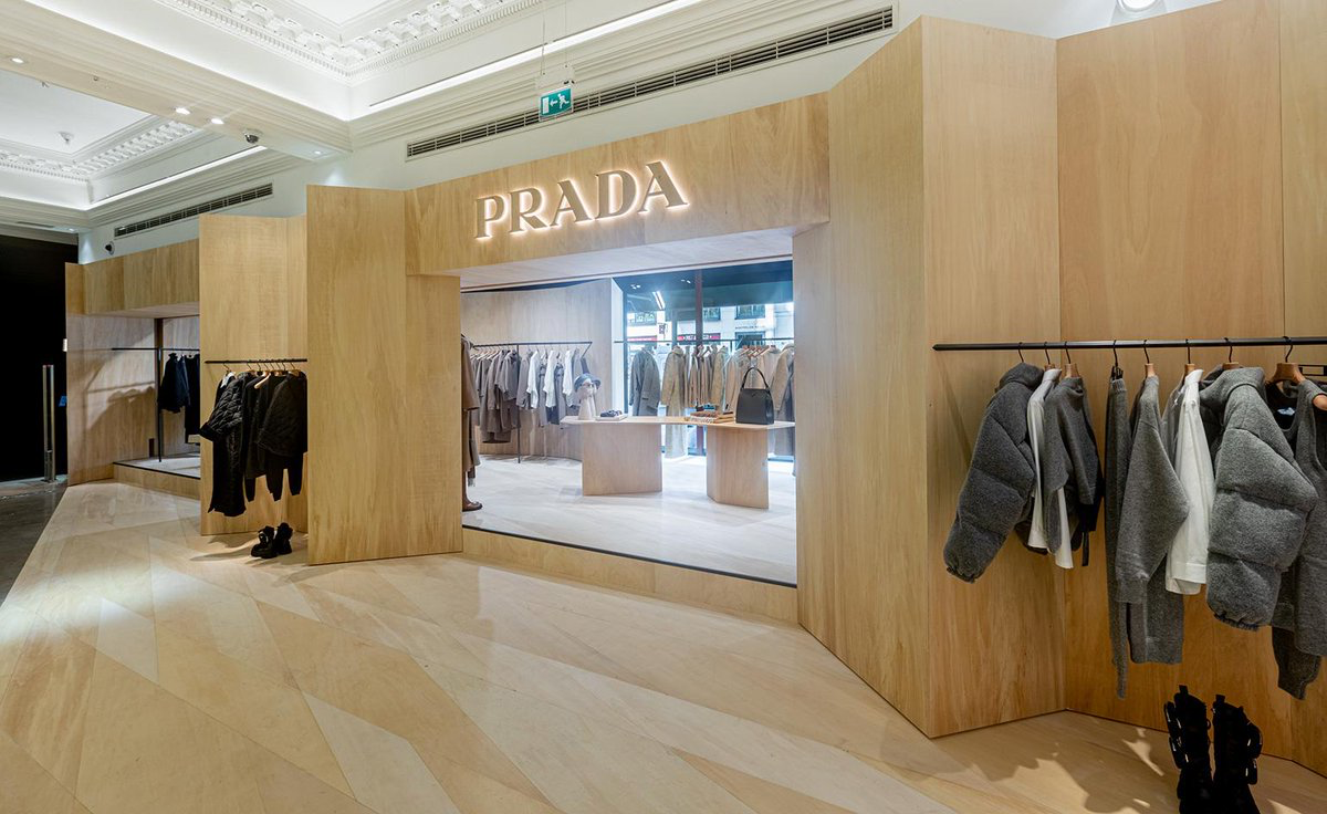 Prada debuts ‘Prada Hideaway’ pop-up at Harrods London