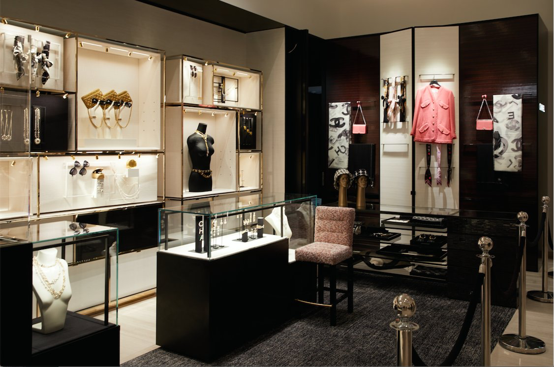CHANEL enlarges and renovates boutique at Harrods London