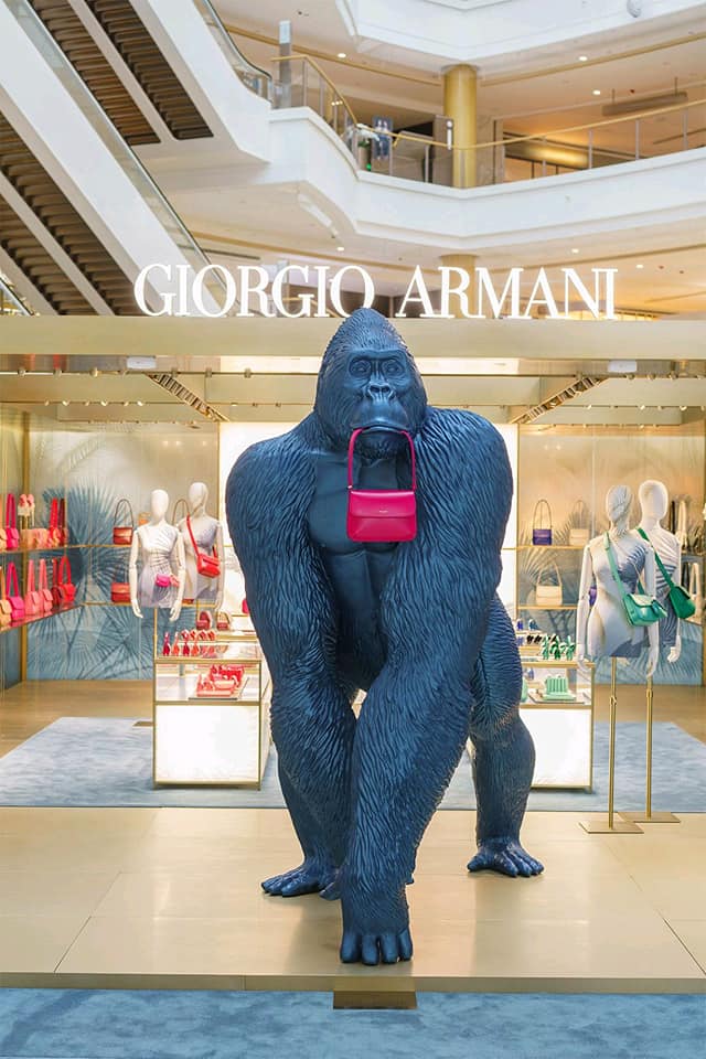 Giorgio Armani opens pop-up in Shanghai