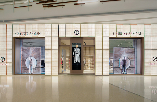 Giorgio Armani Opens Boutique at Crystals Las Vegas