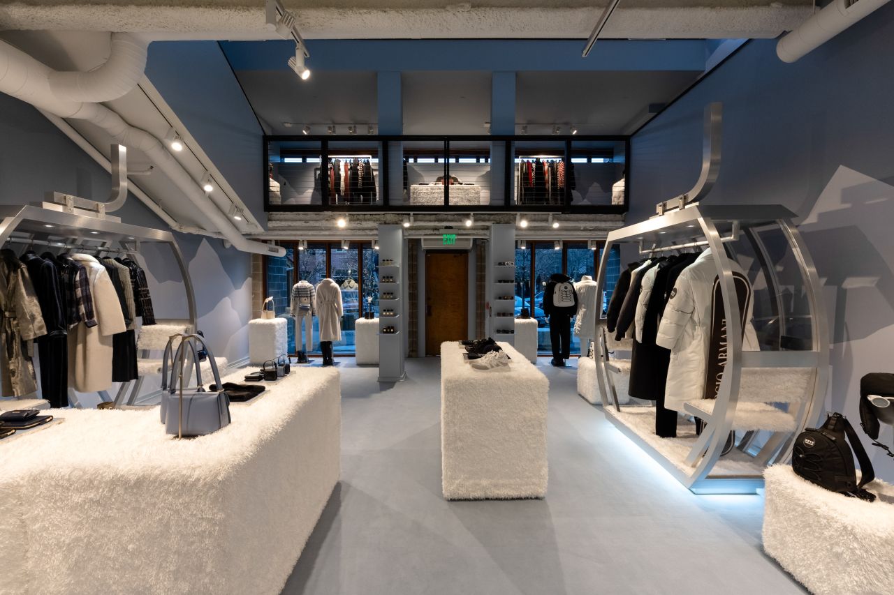 Giorgio Armani opens first ever pop-up in Aspen