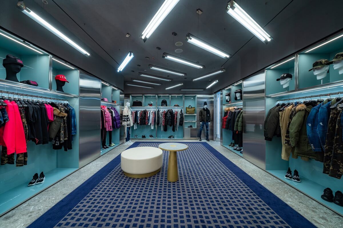 Dsquared2 New Boutique in Moscow at Vremena Goda Mall