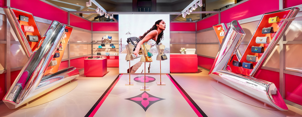 Louis Vuitton Twist Cube Pop-Up Graces Aventura Mall With New Styles For Spring