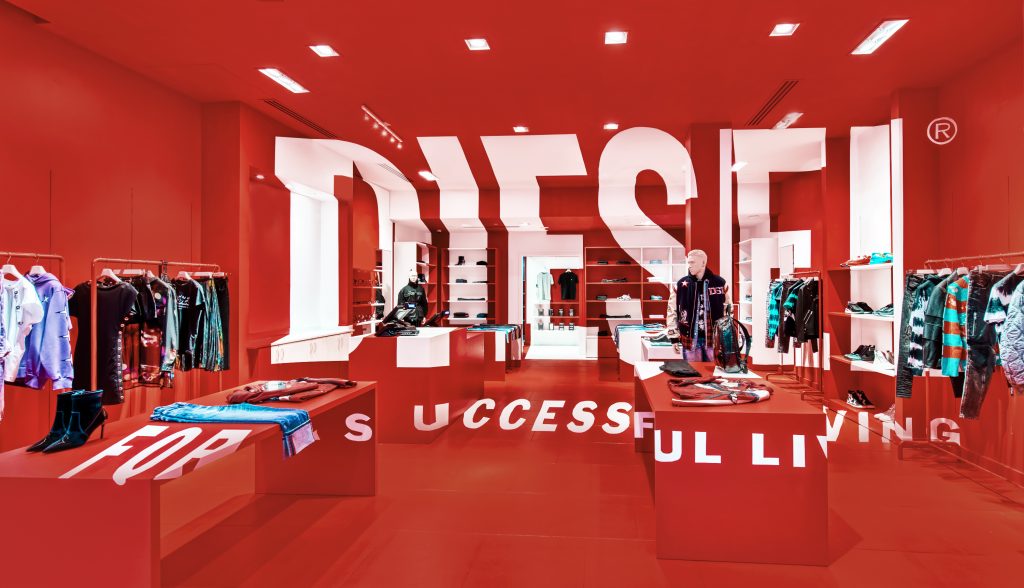 Diesel Unveils New Pop-Up Store Concept